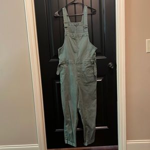 TOAD&CO green overalls size large